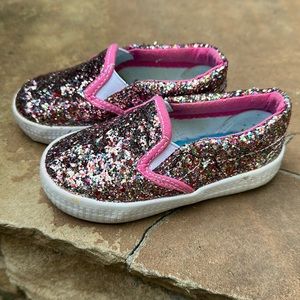 Austin Trading Co Glitter Slip-on Toddler Shoes